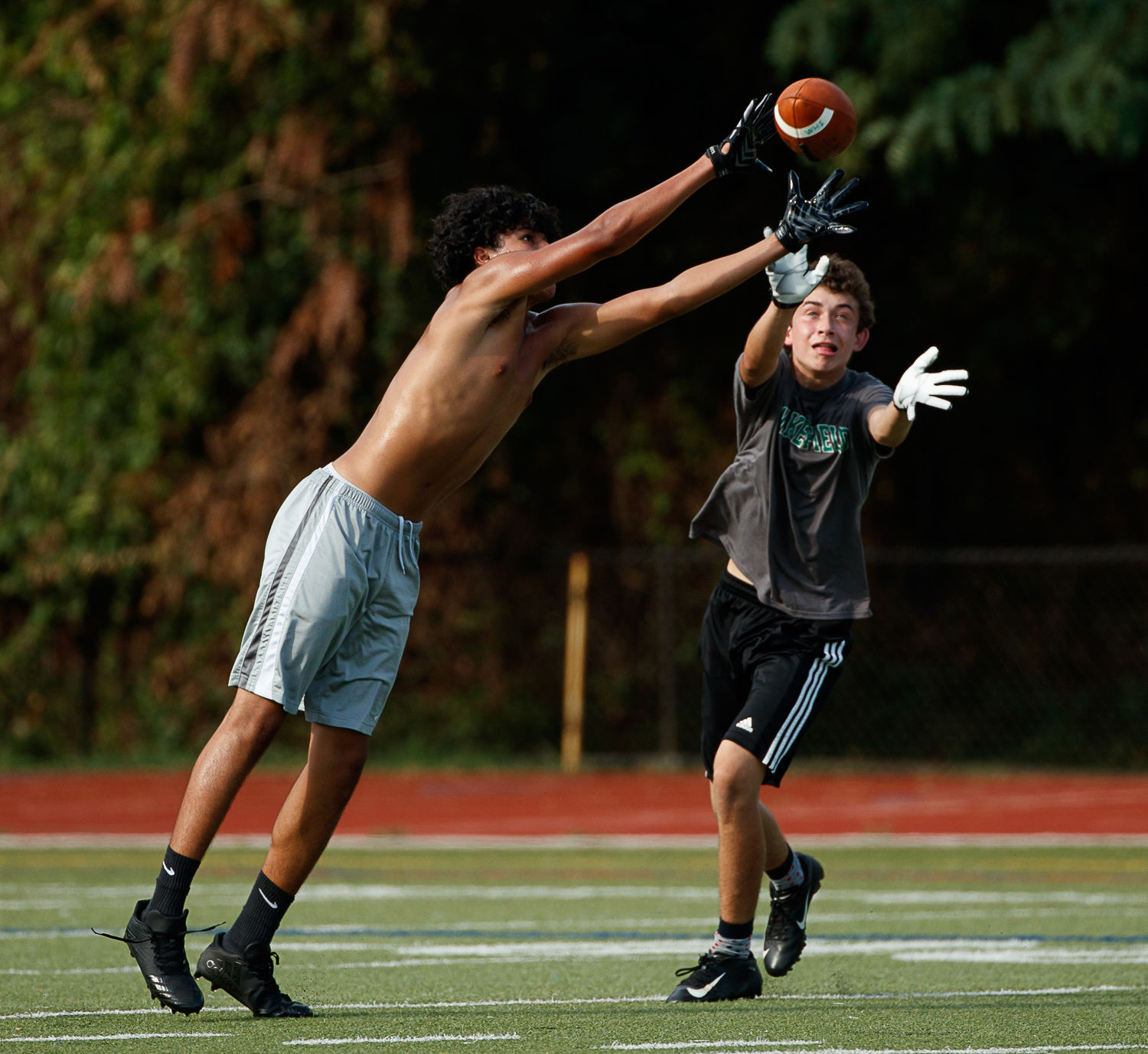 Wakefield football practice 9